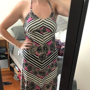 Maxi halter dress